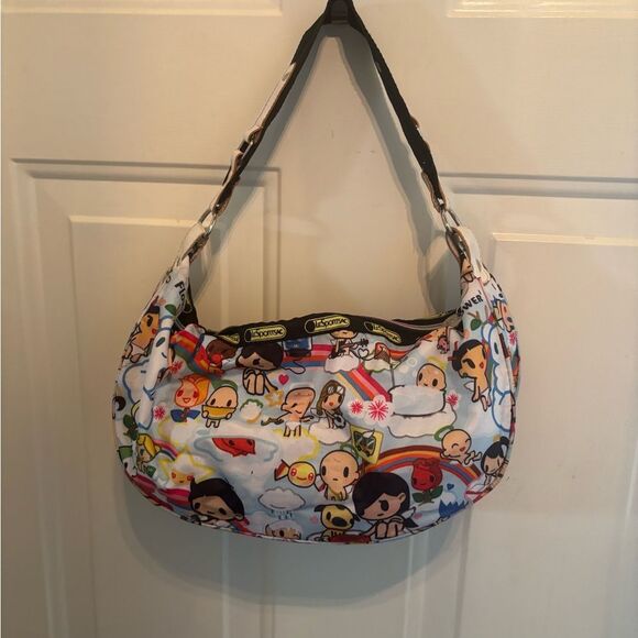 tokidoki LeSportSak Collab Colorful Character Shoulder Bag - Picture 6 of 7